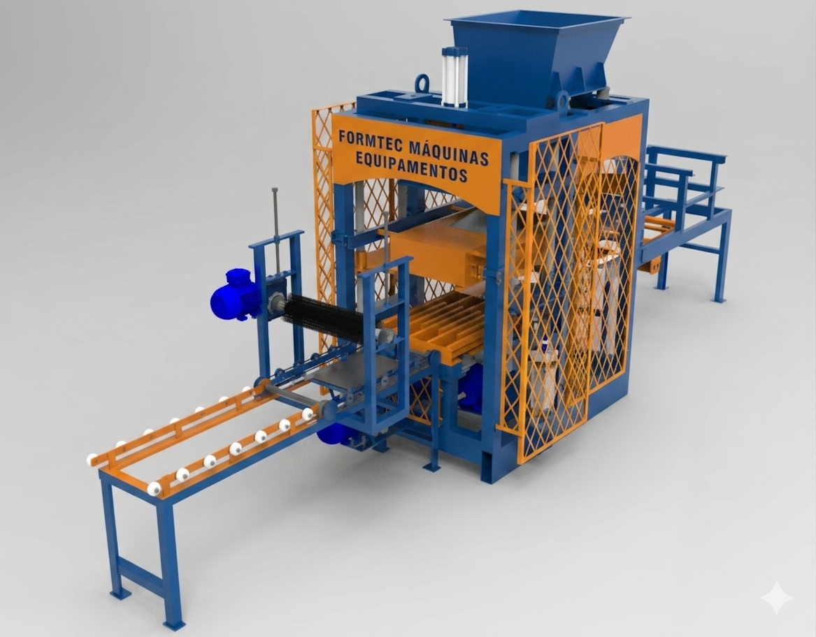 Maquina de Blocos Formtec 02